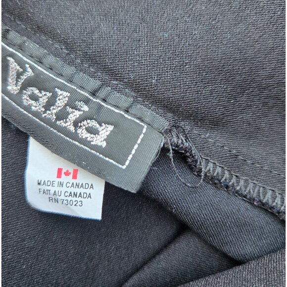 Y2K Black Micro Dress Shorts Size M Ultra High Waisted Office Siren Corpcore Emo - Picture 6 of 7